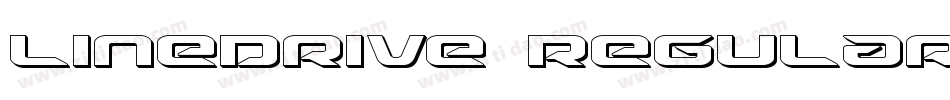 LineDrive Regular字体转换